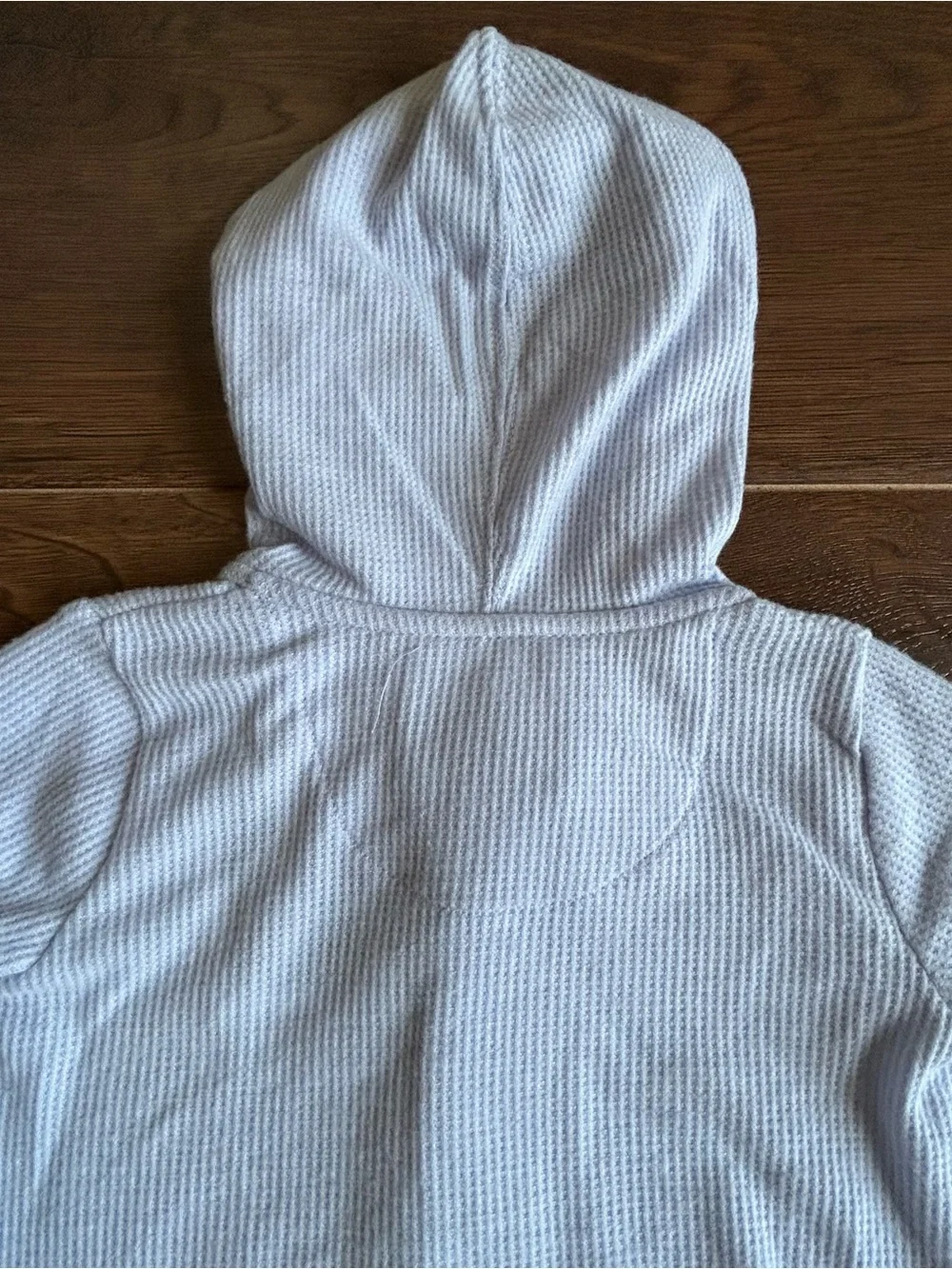 Nike Hooded Romper Waffle Knit Ghost Light Purple 6m